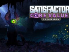 Satisfactory Core Values expansion announcement artwork from Coffee Stain