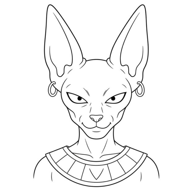 How to Draw Beerus Face (Step-by-Step Guide)