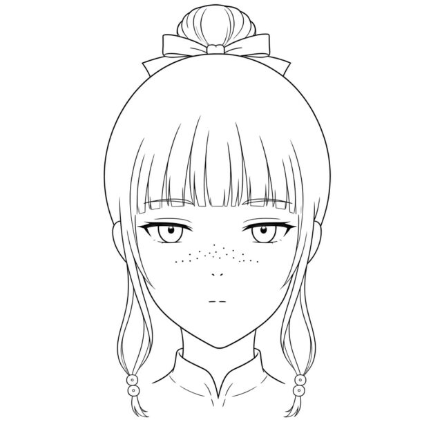 How to Draw Maomao Face (Step-by-Step Guide)